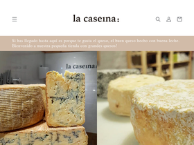 lacaseina.cat homepage screenshot