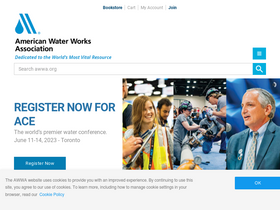'awwa.org' screenshot