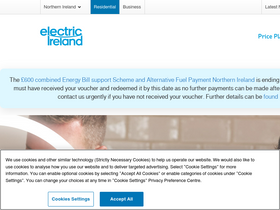 'electricireland.com' screenshot