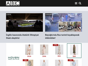 'abcgazetesi.com' screenshot