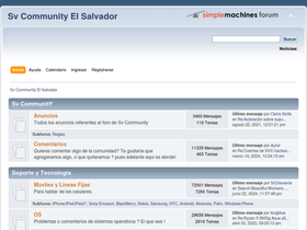 'svcommunity.org' screenshot