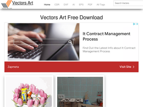 'vectorsart.com' screenshot