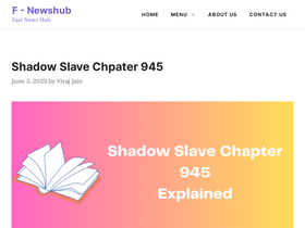 'fnewshub.com' screenshot