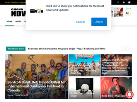 'ghanandwom.net' screenshot