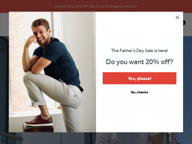 'perkclothing.com' screenshot