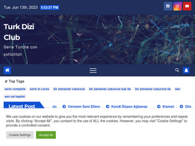 'turkdizi.club' screenshot
