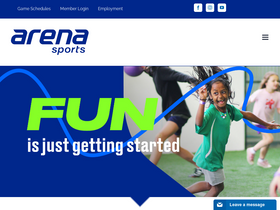 'arenasports.net' screenshot