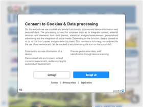 'golf-live.at' screenshot