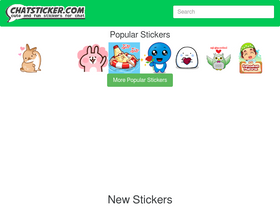 'chatsticker.com' screenshot