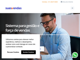 'suasvendas.com' screenshot
