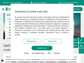 'vaillant.it' screenshot
