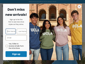 'uclastore.com' screenshot