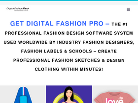 'digitalfashionpro.com' screenshot