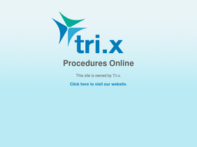 'proceduresonline.com' screenshot