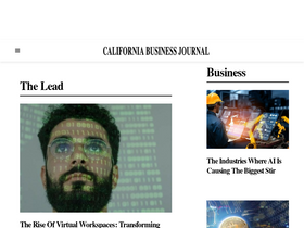 'calbizjournal.com' screenshot