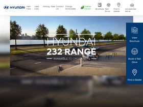 'hyundai.ie' screenshot