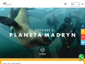 'madryn.travel' screenshot