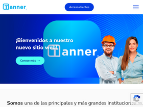 'tanner.cl' screenshot