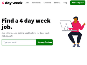 '4dayweek.io' screenshot