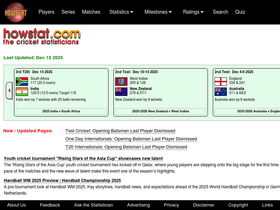 'howstat.com' screenshot