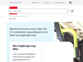 'ciz.nl' screenshot