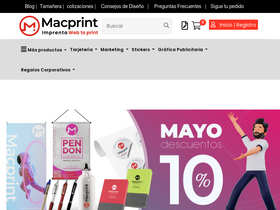 'macprint.cl' screenshot
