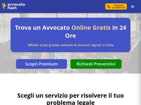 'avvocatoflash.it' screenshot
