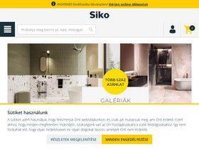 'siko.hu' screenshot
