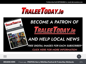 'traleetoday.ie' screenshot