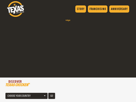 'texaschicken.com' screenshot