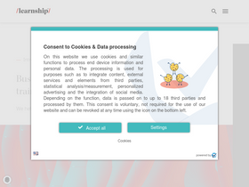 'learnship.com' screenshot