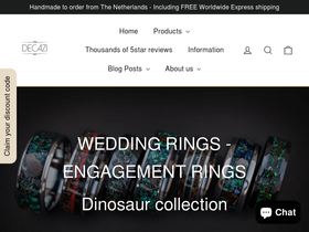 decaziwatches.com homepage screenshot