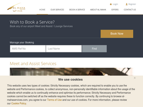 'al-mahaservices.com' screenshot