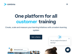 'continu.co' screenshot