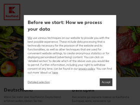 'kaufland.com' screenshot