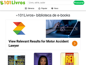 '101livros.com' screenshot