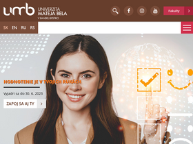 'umb.sk' screenshot