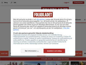 'folkbladet.nu' screenshot