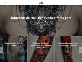 'amotatuagem.com' screenshot