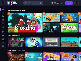 'crazygames.com' screenshot