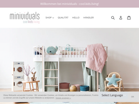 minividuals.com homepage screenshot