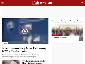 'lobservateur.info' screenshot