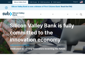 'svb.com' screenshot