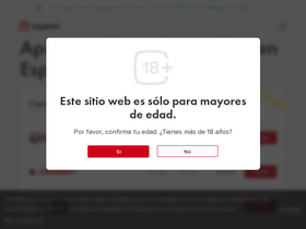'legalbet.es' screenshot