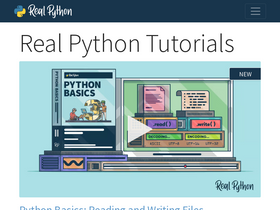 'realpython.com' screenshot