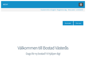 'bostadvasteras.se' screenshot