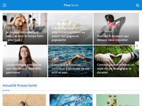 'pressesante.com' screenshot