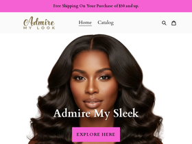 admiremylook.com homepage screenshot