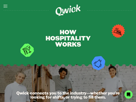 'qwick.com' screenshot