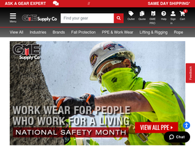 'gmesupply.com' screenshot